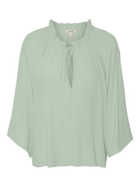 Блуза Vero Moda JANNI, зеленый