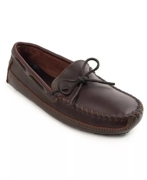 Мужские кожаные лоферы Essential Driver Minnetonka, коричневый