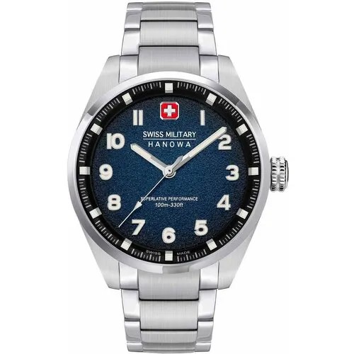 Наручные часы Swiss Military Hanowa, синий