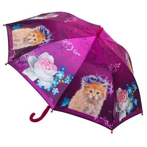 Детский зонт с котятами Diniya 402-02