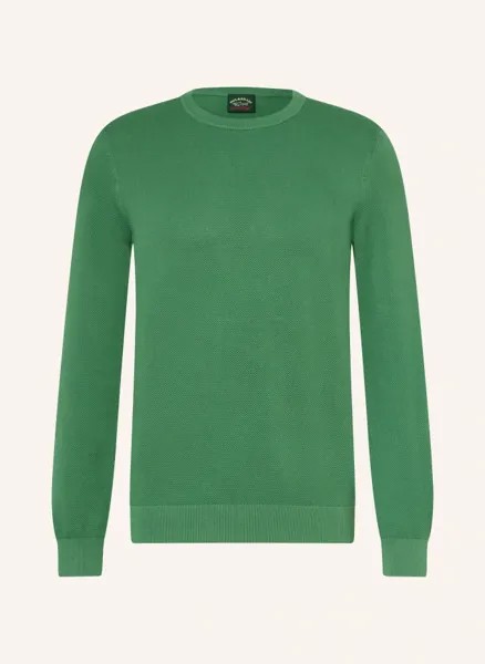 Пуловер Paul & Shark, зеленый