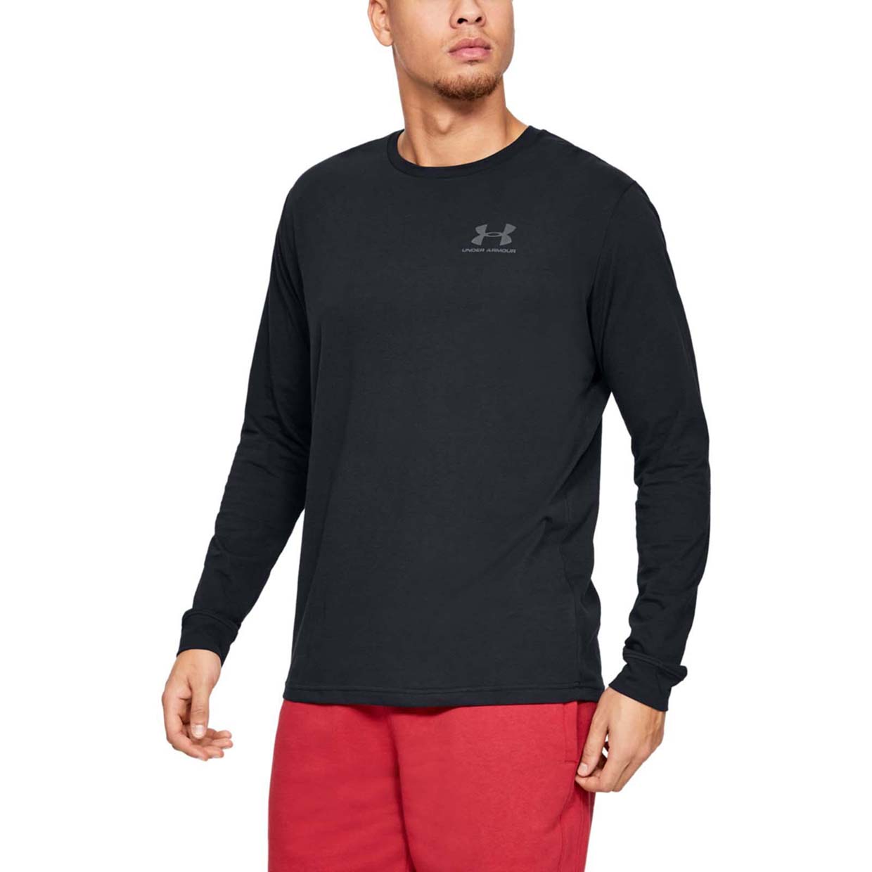 Лонгслив мужской Under Armour 1329585-001 черный S/M