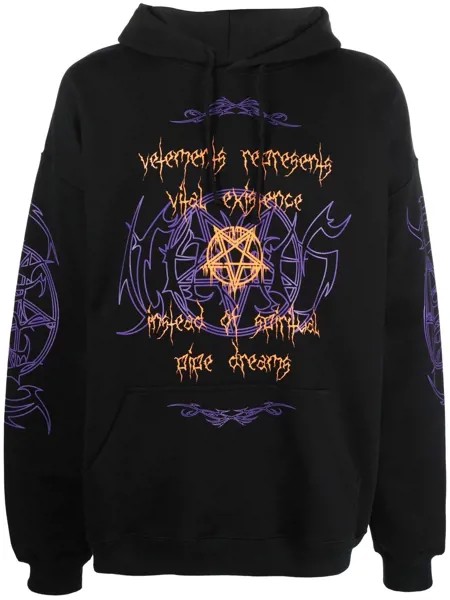 VETEMENTS худи с графичным принтом