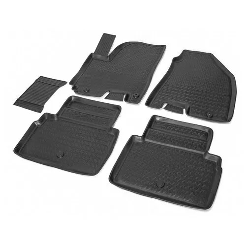 Комплект ковриков RIVAL 19201001 JAC S5 5 шт. черный