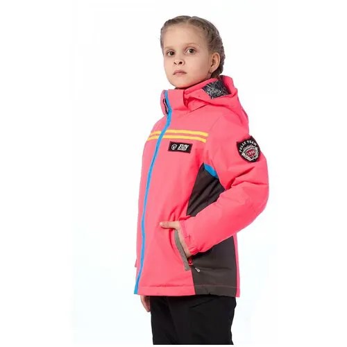 Куртка Fun Rocket, размер 128, розовый