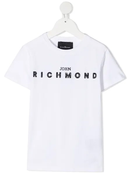John Richmond Junior футболка с вышивкой