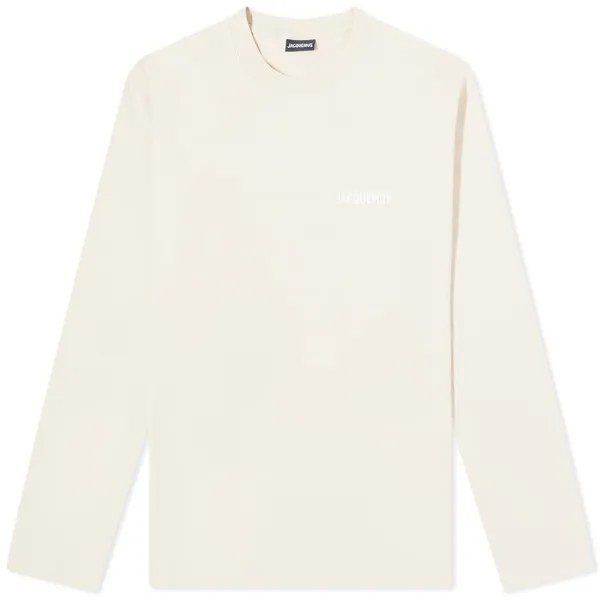 Классическая футболка с длинными рукавами и логотипом Jacquemus