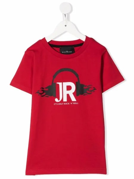 John Richmond Junior футболка с принтом