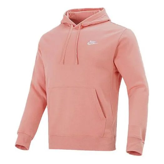 Толстовка Nike Sportswear Club Fleece Pullover Hoodie 'Rose Pink', розовый
