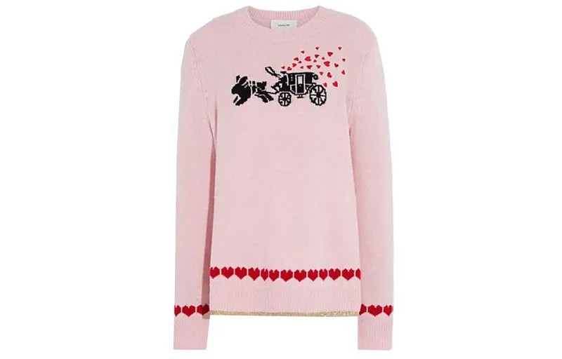 COACH Женский свитер, цвет 	 Pink