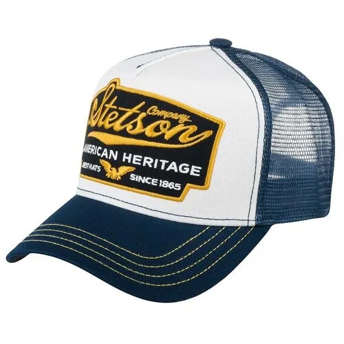Бейсболка с сеточкой STETSON 7751103 TRUCKER CAP AMERICAN HERITAGE, размер ONE