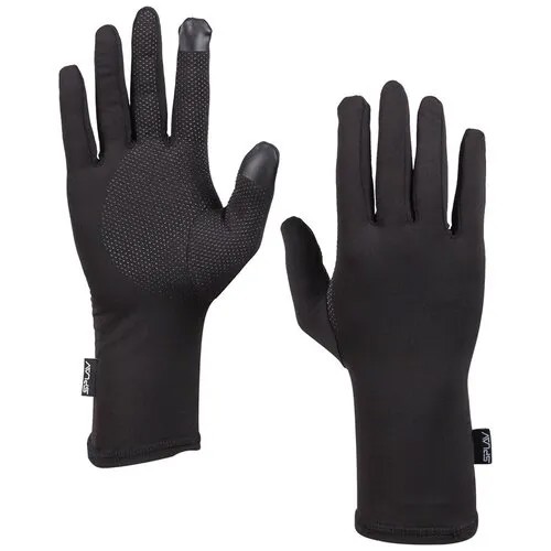 Перчатки  Сплав, размер 7, черный