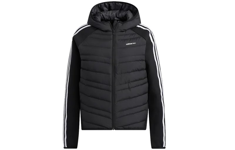 Пуховик женский черный Adidas Neo