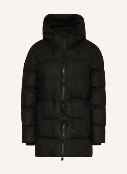 Alta puffer parka стеганая куртка Rains, черный