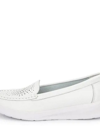 Мокасины женские ZENDEN 86-11WA-053V белые 41 RU