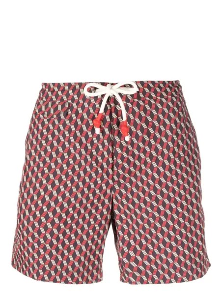 Orlebar Brown плавки-шорты с принтом, фиолетовый
