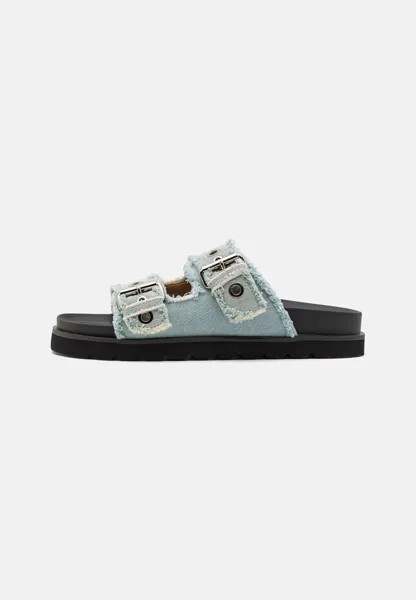 Мюли на плоской подошве, светлый деним ZALE Scotch & Soda, цвет light denim