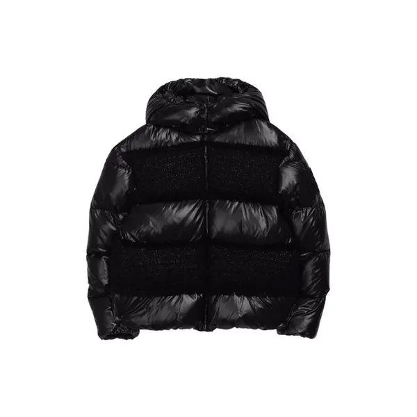 Пуховая куртка с капюшоном Elbe Moncler Enfant