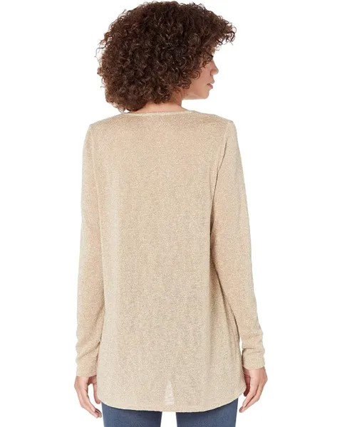 Топ Show Me Your Mumu Clark Tunic Top, цвет Gold Sparkle Knit