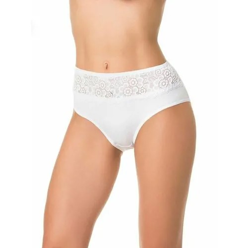 Трусы Dentelle, размер 4X, белый