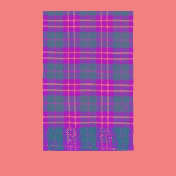 Шарф мужской Timberland Cape Neddick Plaid, оранжевый