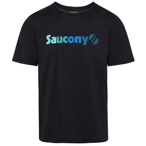 Футболка Saucony Rested T-Shirt Black (US:L)