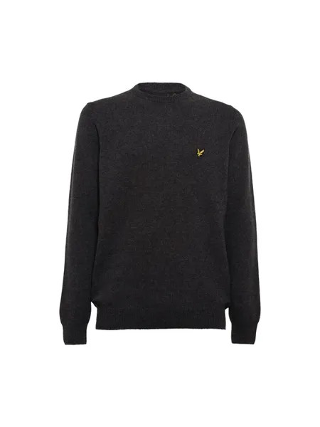 Свитер обычного кроя Lyle & Scott, серый