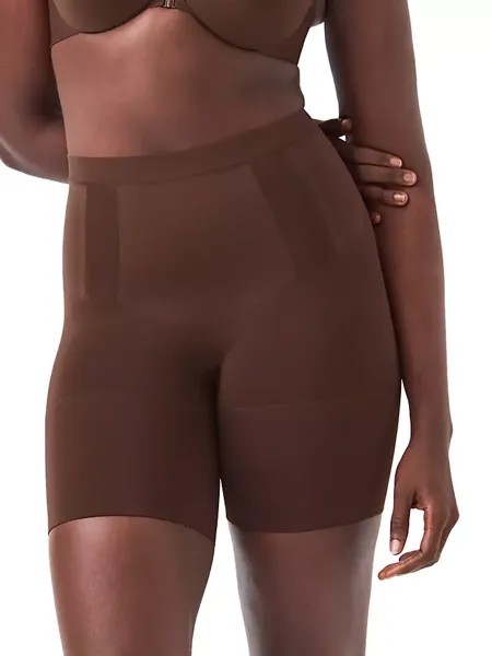 Шорты Oncore до середины бедра Spanx, цвет chestnut brown