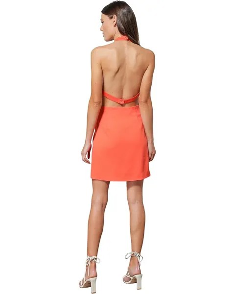 Платье line and dot Skyler Mini Dress, цвет Tangerine