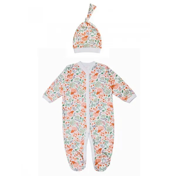 AmaroBaby Комбинезон-слип с шапочкой Лисички