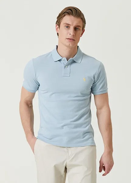 Базовая футболка с вышивкой логотипа Polo Ralph Lauren, оранжевый