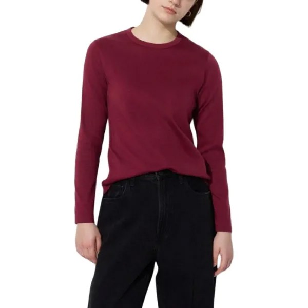 Футболка женская бордовая Uniqlo