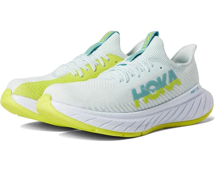 Кроссовки Hoka Men's Carbon X 3, цвет Billowing Sail/Evening Primrose