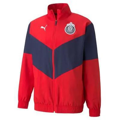 Puma Chg Prematch Full Zip Jacket Mens Size S Coats Куртки Верхняя одежда 764734-02