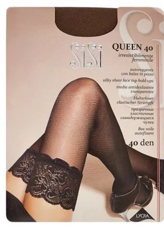 Чулки Sisi Queen, 40 den, размер 3-M, naturelle (коричневый)