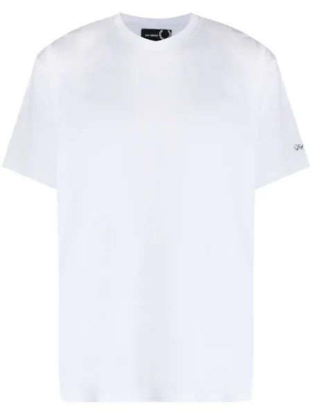 Raf Simons футболка с принтом из коллаборации с Fred Perry