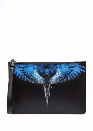 Marcelo Burlon County of Milan клатч с принтом Wings