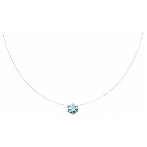 Колье Diamant из золота с фианитом 51-170-01157-3, размер 42 см
