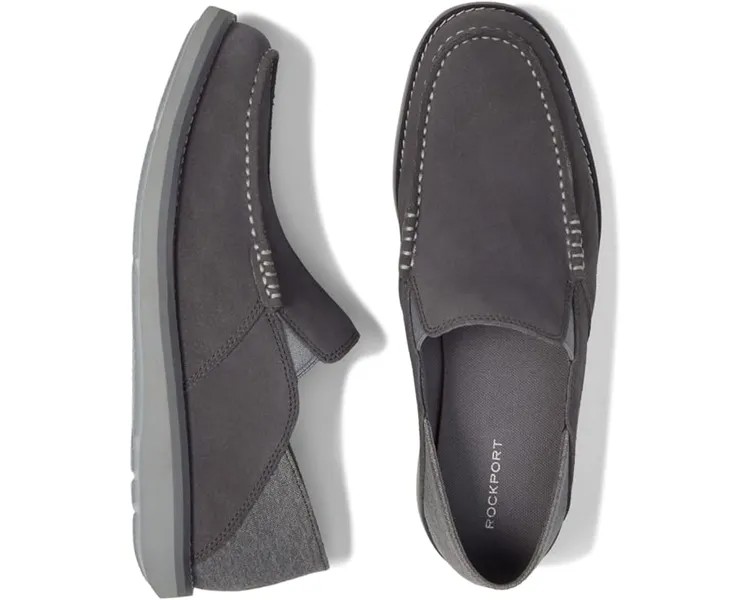 Лоферы Rockport Tucker Venetian, цвет Steel Grey