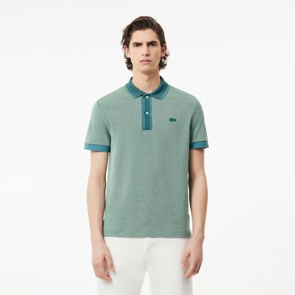 Мужское хлопковое поло Lacoste Regular Fit
