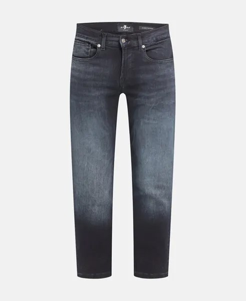 Прямые джинсы 7 for all Mankind, цвет Royal Blue