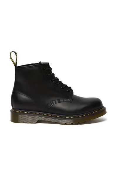 Кожаные байкерские ботинки Dr. Martens, черный