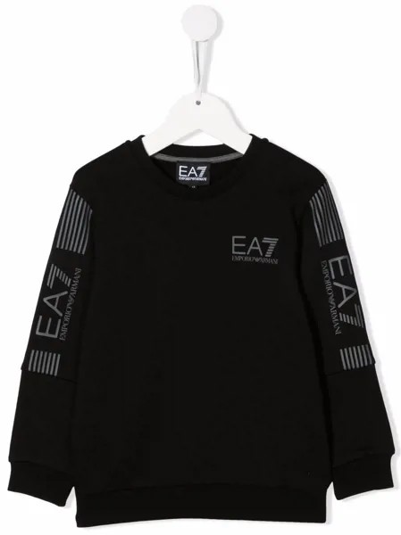 Emporio Armani Kids толстовка из джерси с логотипом