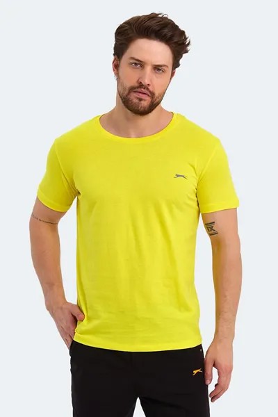 SANDER KTN Мужская футболка Светло-желтая SLAZENGER