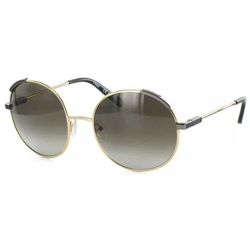 Солнцезащитные очки Chloe, круглые, оправа: металл, с защитой от УФ, для женщин, золотой