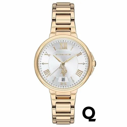 Наручные часы U.S. POLO ASSN. женские USPA2012-03, Кварцевые, 35 мм, желтый