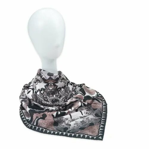 Платок Christian Lacroix, 90х90 см, черный