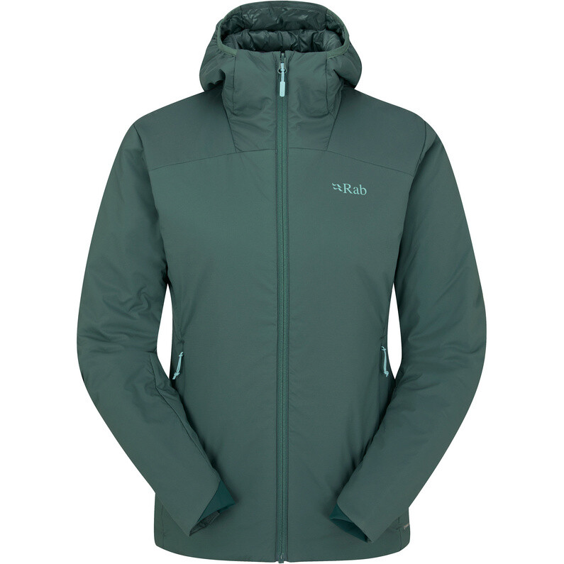 Женская легкая куртка Xenair Alpine Rab, зеленый