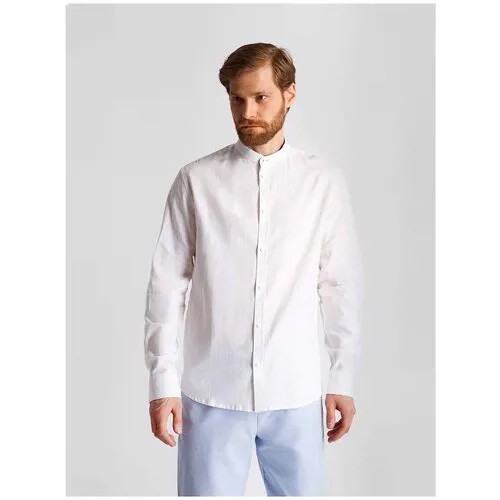 Рубашка Baon B6622011, размер S, white