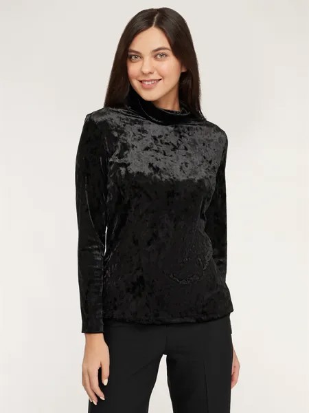 Водолазка женская oodji 15E11037 черная S